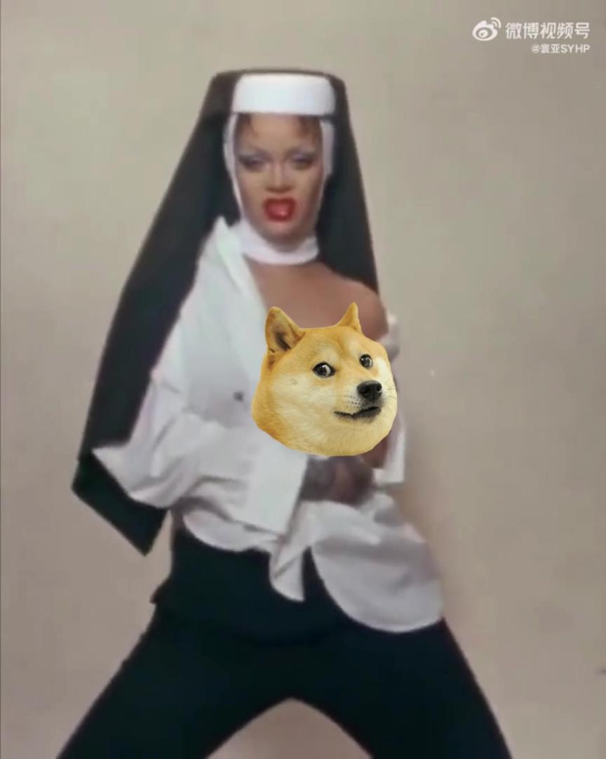 尺度不小！詹姆斯小迷妹蕾哈娜最新雜志封面被批丑化修女