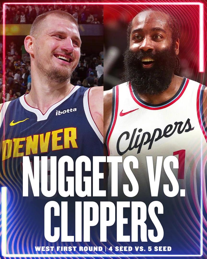 帶隊的神！哈登率快船鎖定西部第5，生涯從未缺席過季后賽！