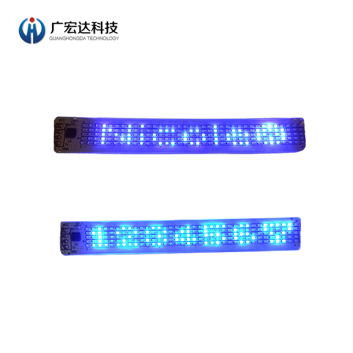 led發(fā)光寵物項(xiàng)圈夜間防丟失遛狗LED柔性顯示屏