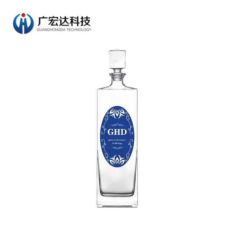 定制PET貼紙粘性PET標(biāo)簽發(fā)光酒標(biāo)