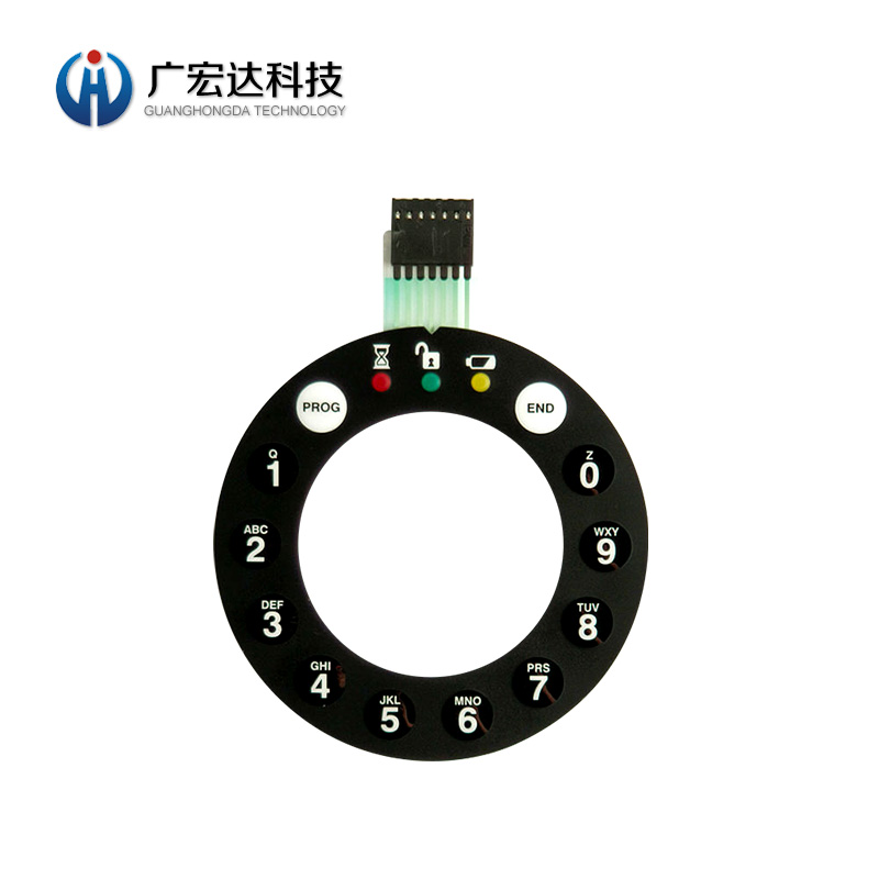 薄膜開(kāi)關(guān)面板開(kāi)關(guān)鼓包 薄膜按鍵