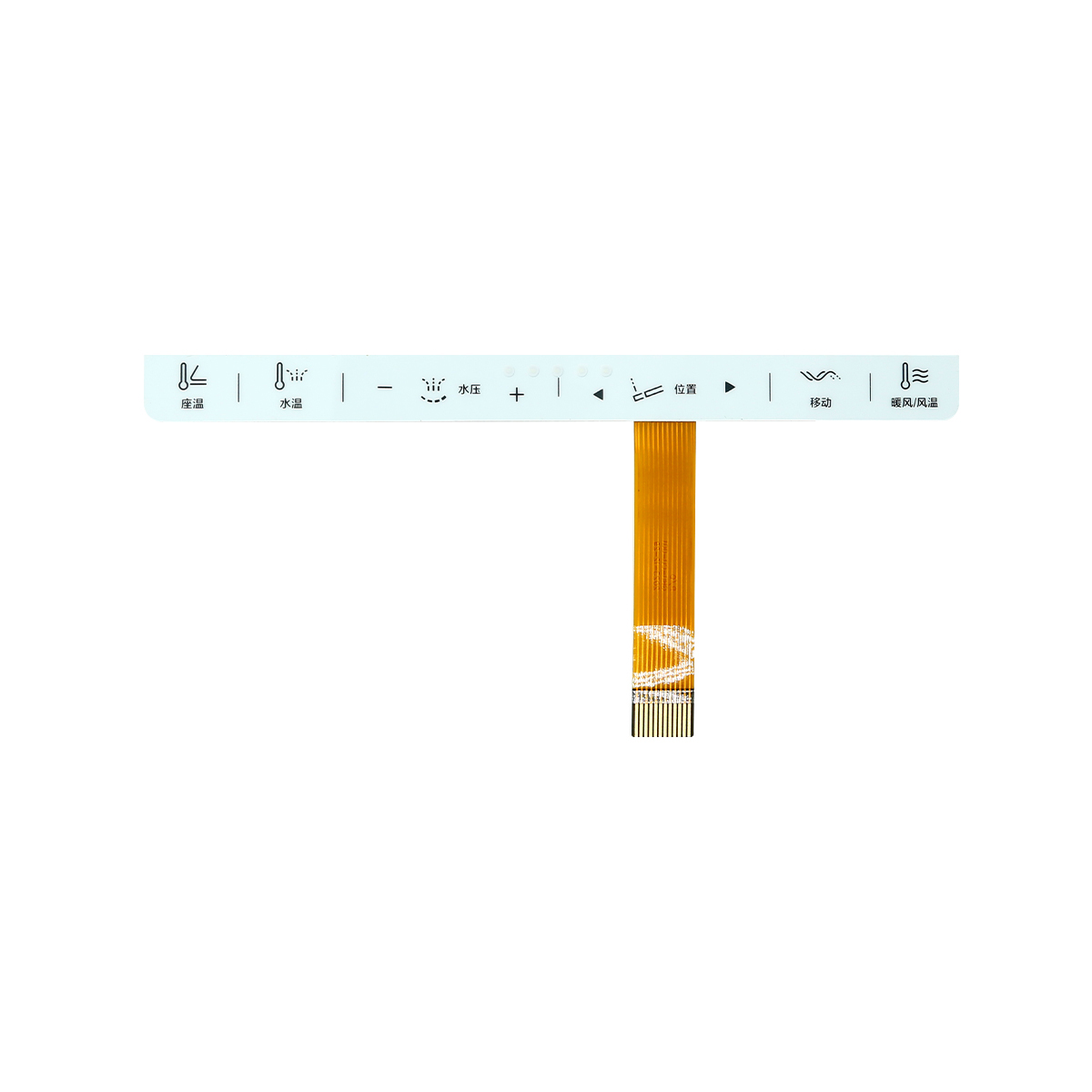 定制OEM服務(wù)工廠銷售噪聲檢測儀器薄膜開關(guān)操作手柄儀器薄膜開關(guān)